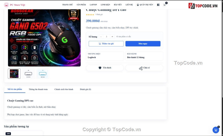 Share Code Website Bán Máy Tính,Website Bán Máy Lọc,code w    eb